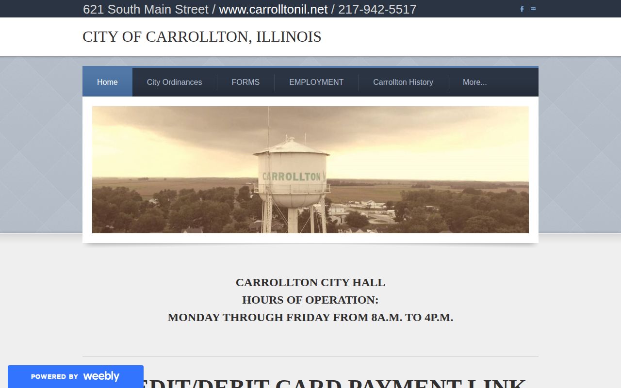 City of Carrollton Illinois and Greene County police contact for arrest records