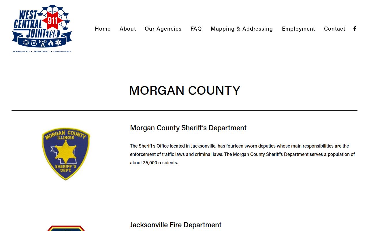 Roodhouse Illinois and Greene County police agency source for arrest and booking records